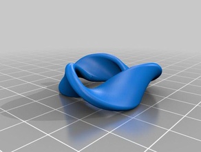 anneau de foulard accessoires 3d print model - Mito3D