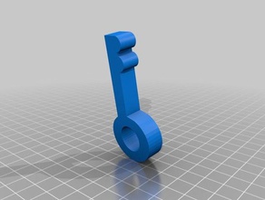 baby-Spielzeug-Schlüsselanhänger Schlüsselanhänger 3d print model - Mito3D