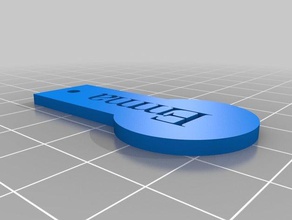emma moneda tong de los hogares personalizado 3d print model - Mito3D