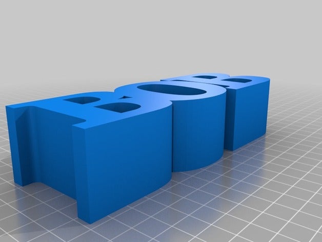 bob özelleştirilmiş 3D print model - Mito3D