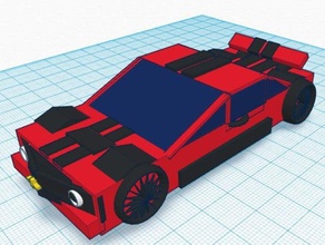 chevy camaro Otomotiv araba 3d print model - Mito3D