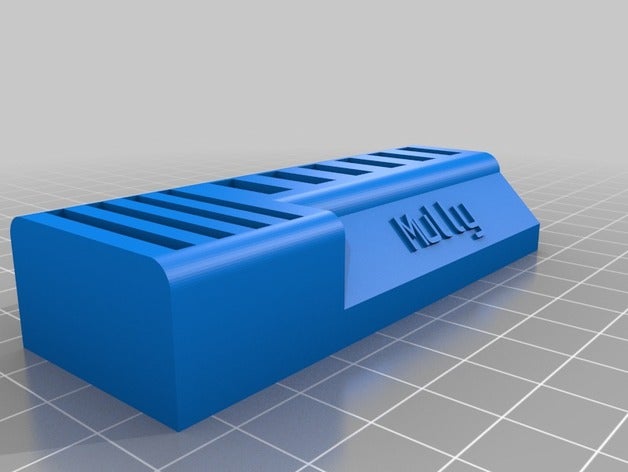 il mio personalizzato la chiavetta usb, scheda sd da titolare organizzazione su misura 3D print model - Mito3D