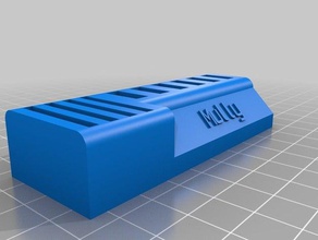 minha personalizado do usb stick titular cartão sd organização 3d print model - Mito3D