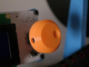 prusa i3 button 3d printer parts 3d print model - Mito3D