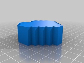 heart container 3d printing legend zelda 3d print model - Mito3D
