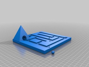 labyrinthe puzzle ball L'impression 3d 3d print model - Mito3D