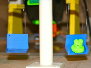 balançando rãs eletrônica 3d print model - Mito3D