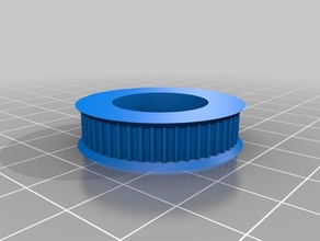 large bore pulley 3d printer accessories customized 3d print model - Mito3D