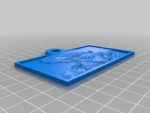 8-11-2014 kamal 2d sanat özelleştirilmiş 3d print model - Mito3D