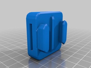 gopro-Halterung-Gurt Befestigung sport im freien 3d print model - Mito3D