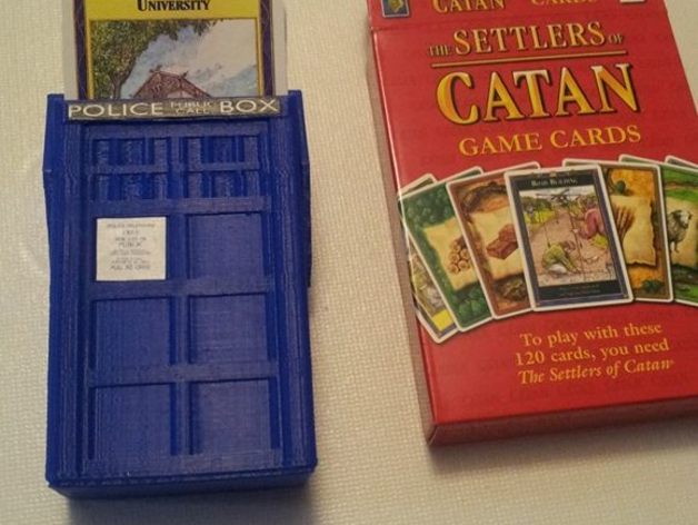 dr scatola di carta giochi e giocattoli box polizia robo3d tardis 3D print model - Mito3D