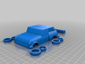 yarış hatchback oyuncaklar oyunlar özelleştirilmiş 3d print model - Mito3D