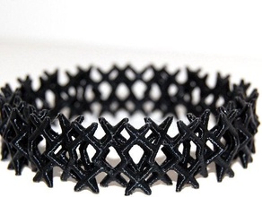 defensive spikes bracelet bracelets wearable 3d print model - Mito3D