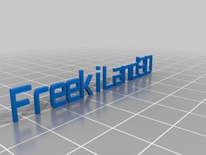 freekiland 3d 1 recipientes personalizado 3d print model - Mito3D