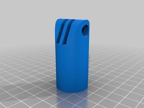 m8 rosca de la varilla montaje gopro La impresión en 3d 3d print model - Mito3D