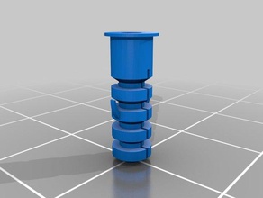 wall plug screw anchor dowel household supplies 3d print model - Mito3D