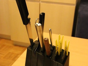 kitchen tools holder organization rack 3d print model - Mito3D