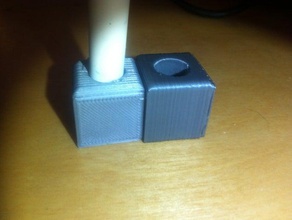 20 mm taratura matita titolare Stampa 3d prove la calibrazione cubo pen piccola 3d print model - Mito3D
