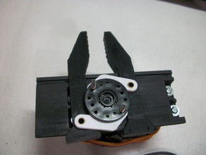 Roboter hand Griff in der Robotik arm servo 3d print model - Mito3D