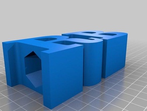 rb-test 3 Schilder & logos kundengebundene 3d print model - Mito3D