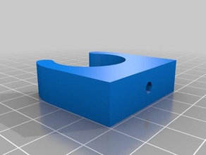 3 4in - 27mm pvc customized click clamp diy 3d print model - Mito3D