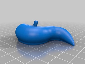 banana slug alta risoluzione altri animale giocattolo 3d print model - Mito3D