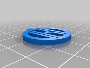 özel monogram kolye benim takı özelleştirilmiş 3d print model - Mito3D