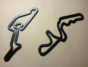 f1-Rennstrecken f1 Formel 1 race track 3d print model - Mito3D