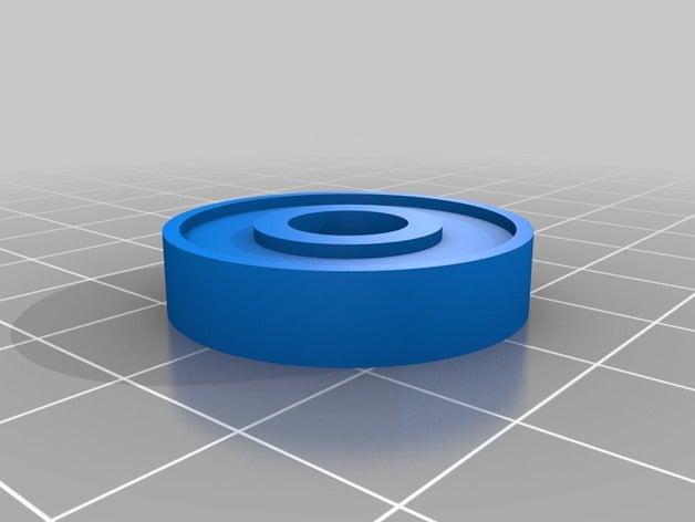 printrbot coaster spacer 3d printer parts bearing spool washer 3D print model - Mito3D