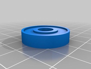printrbot coaster spacer 3d printer parts bearing spool washer 3d print model - Mito3D
