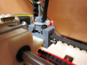 ajustável printrbot x-eixo tensionador 3d a impressora partes personalizador 3d print model - Mito3D