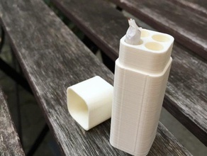 roll-up de cigarettes cas la boîte cigarette 3d print model - Mito3D