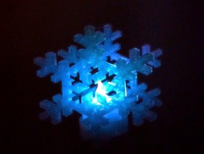 snowflake lantern Dekor Weihnachten Weihnachts-Dekoration Weihnachts-Dekorationen christmas lights ornament Ornamente 3d print model - Mito3D