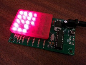led difusor de placa eletrônica 3d print model - Mito3D