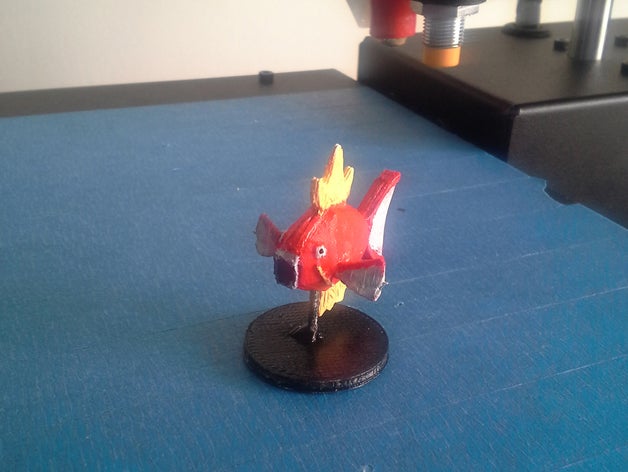 magikarp games dungeons dragons gaming miniature pokemon tabletop 3D print model - Mito3D