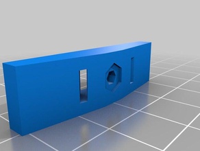 pro rostock'ta mini-sert kemer klipsi 3d yazıcı parçaları özelleştirilmiş 3d print model - Mito3D
