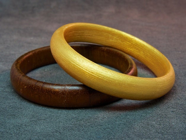 simple bracelet les bracelets fusion 360 3D print model - Mito3D