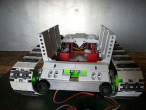 tank mekik ön gövde kapılar r c araçlar rc Robotik parça 3d print model - Mito3D