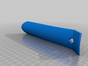7 inch shoe horn household supplies customized 3d print model - Mito3D