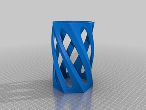 funky candle cover household 3d print model - Mito3D