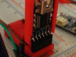 ftdi friend bumper electronics adafruit arduino microcontroller 3d print model - Mito3D