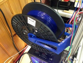 filament spool spacers 3d printer parts 3d print model - Mito3D