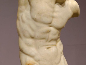 gövde faun davet dans heykeller yaratık folklor Yunanistan Yunan sanat Helenistik çağı erkek mermer mia minneapolis Sanat Enstitüsü minnesota mitoloji çıplak Roma Dönemi kopyası satyr heykel 3d print model - Mito3D