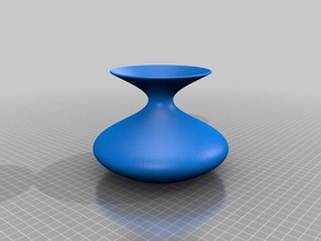 my customized sin-function vase art 3d print model - Mito3D