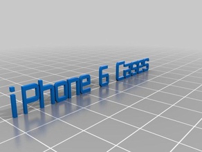 iphone 6 casos recipientes personalizado 3d print model - Mito3D