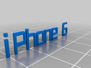 6 iphone kaplar özelleştirilmiş 3d print model - Mito3D