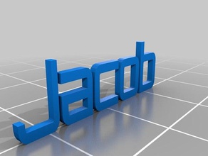 jacob kaplar özelleştirilmiş 3d print model - Mito3D