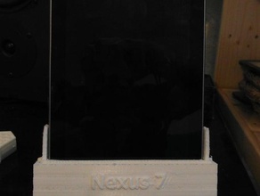 nexus 7 doca de carregamento usb tablet 3d print model - Mito3D