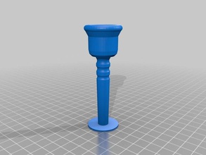 my trumpit mouth piece music customized 3d print model - Mito3D