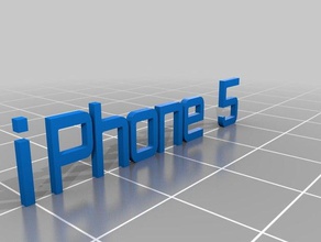 iphone 5 containers customized 3d print model - Mito3D